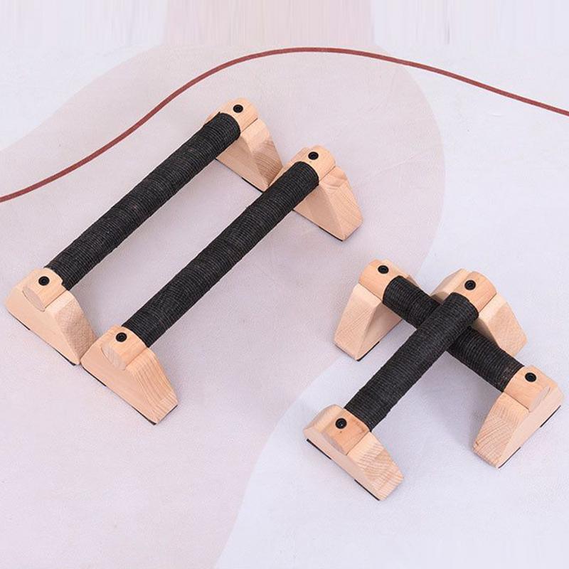 Push Up Board - Ahşap Calisthenics Bar Masif Ahşap Parallettes