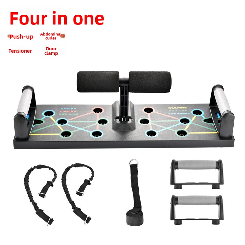 Push Up Board - Evde Kullanım İçin Dörtü Bir Arada