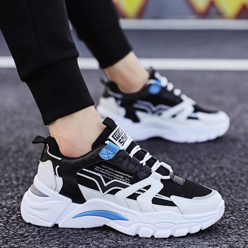 Yoga Fitness Deal - Büyük boy tıknaz yükseklik adam Sneakers