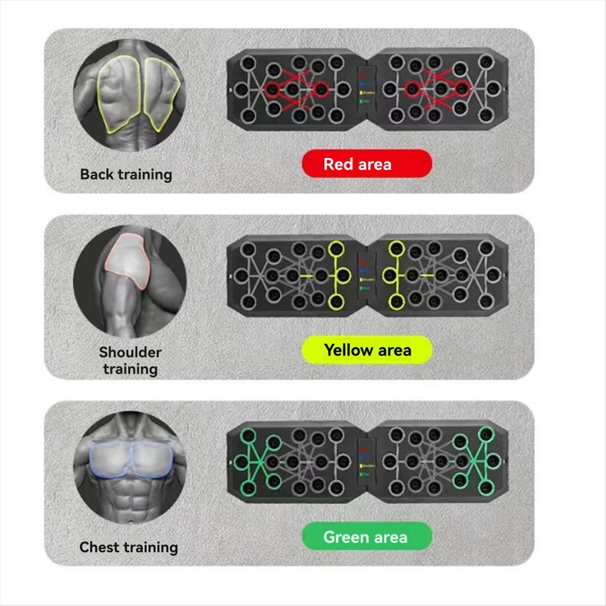 Push Up Board - Yeni gelen Taşınabilir Çok Fonksiyonlu Şınav