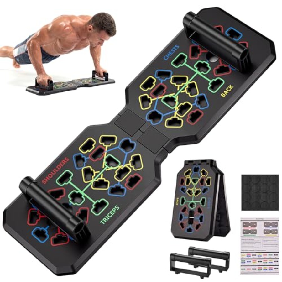 Push Up Board - Katlanabilir Şınav Tahtası Fitness, Ev Spor