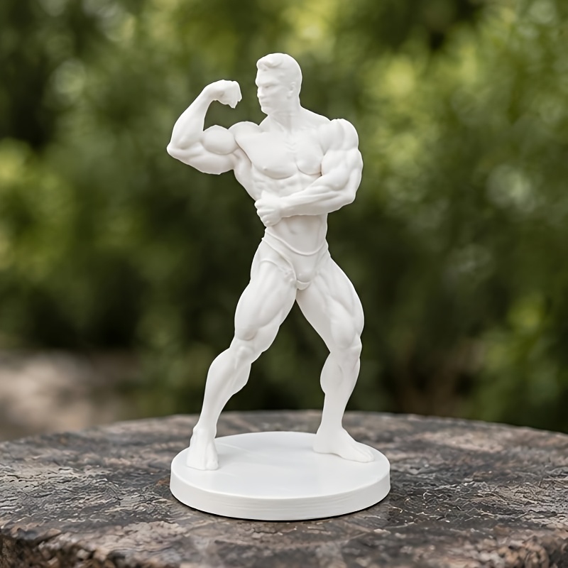 Yoga Fitness Trainer - 1/2 Parça Fitness Eğitmeni Heykeli Süsü,