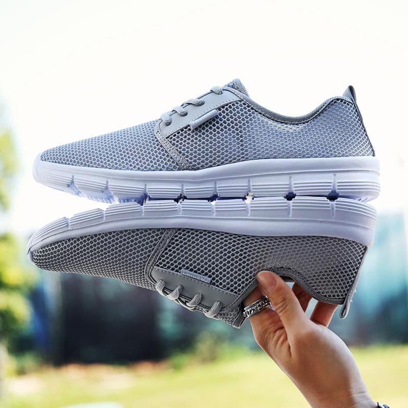 Yoga Fitness Deal - Büyük boy yaz nefes erkek Sneakers