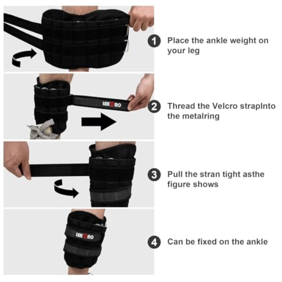 Yürüyüş, Koşu, Pilates ve Fitn - Ankle Weights incelemesi ve fiyatı