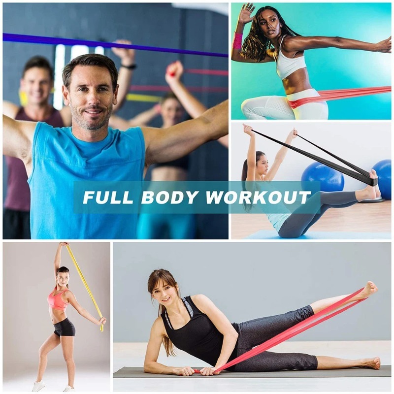 Doğal Lateks Direnç Bantları,  - Yoga Fitness Stretching Strap incelemesi ve fiyatı