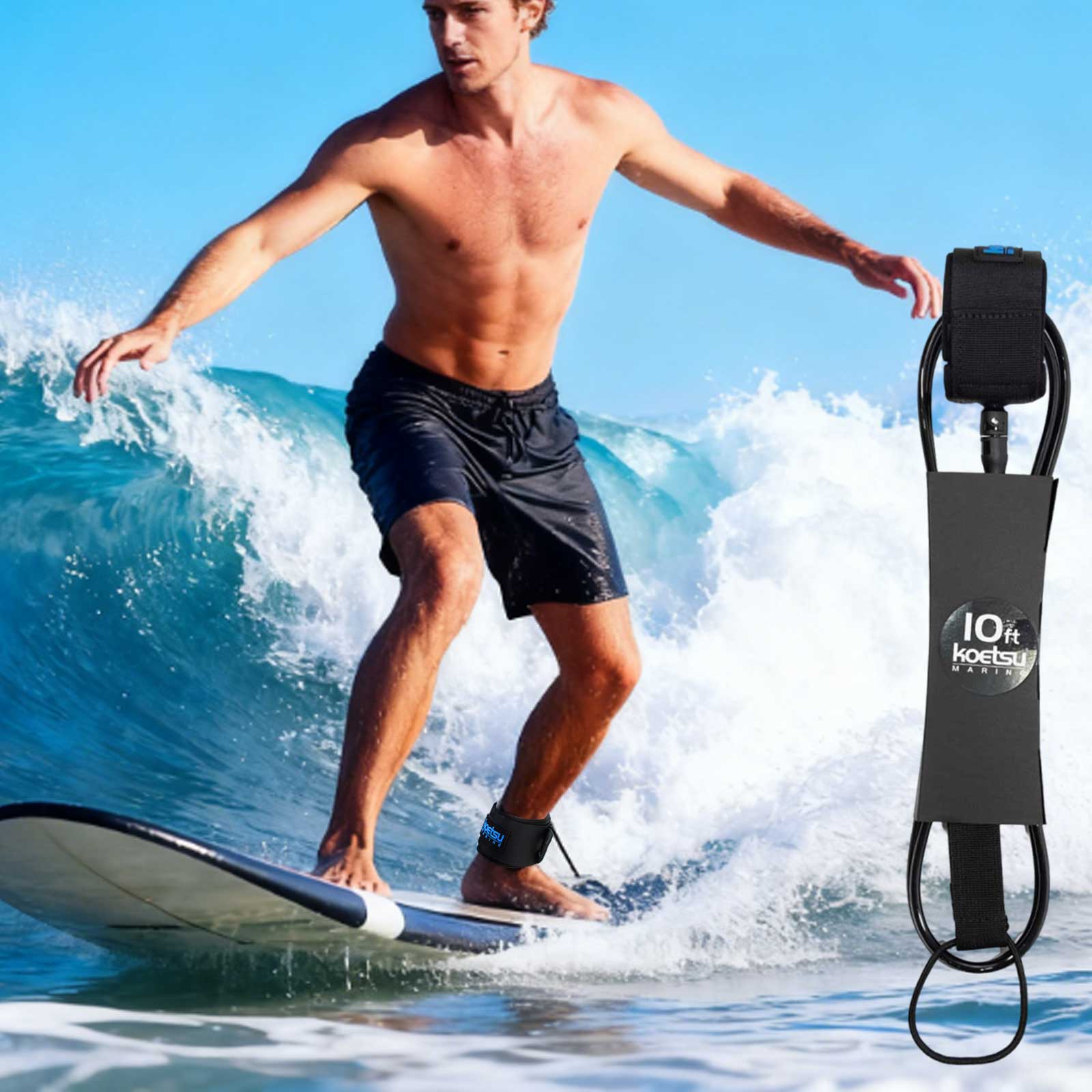 6-10ft SUP Board Sörf Bacak İp - Ankle Weights incelemesi ve fiyatı
