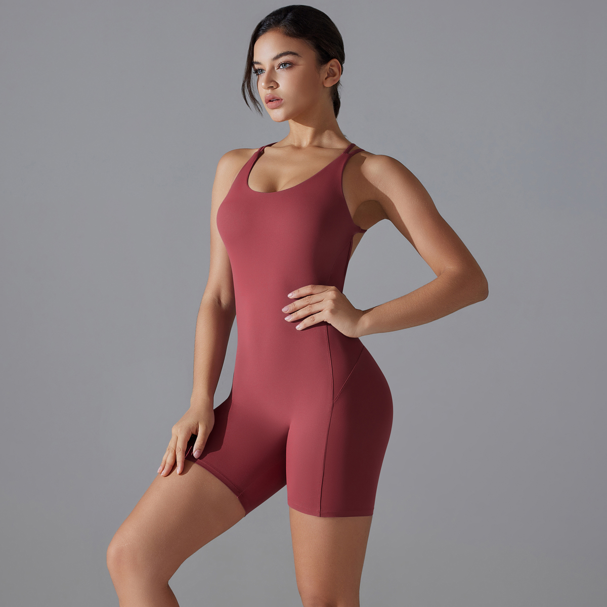 Yoga Seti Seksi Backless Sport - Yoga Fitness Jumpsuit incelemesi ve fiyatı