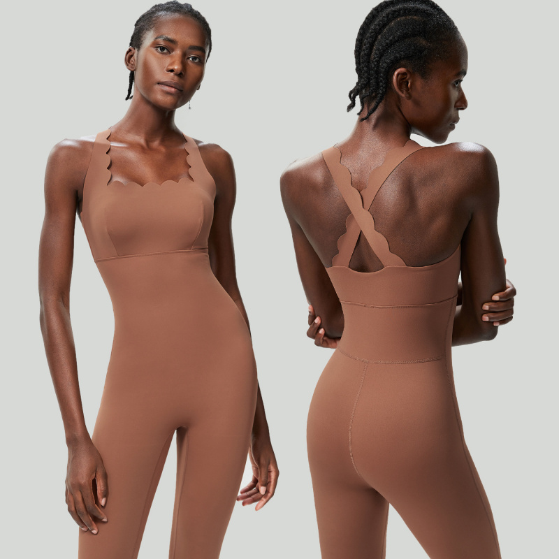 FUBEIKE Küçük Dalga Güzellik G - Yoga Fitness Jumpsuit incelemesi ve fiyatı