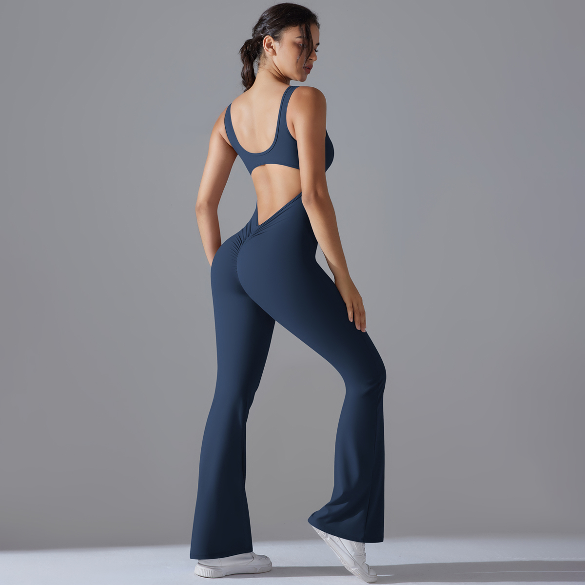 Seksi Geri V Tulum Spor Salonu - Yoga Fitness Jumpsuit incelemesi ve fiyatı