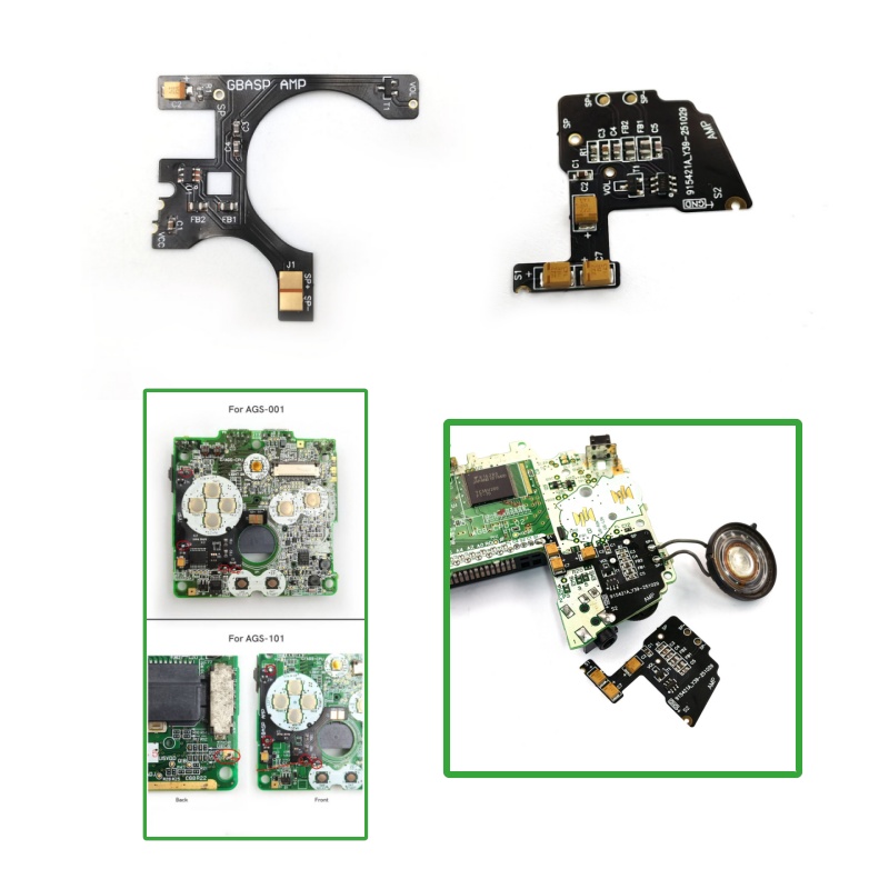 GBA SP/GBA AGS-001/101 için Am - Push Up Board incelemesi ve fiyatı