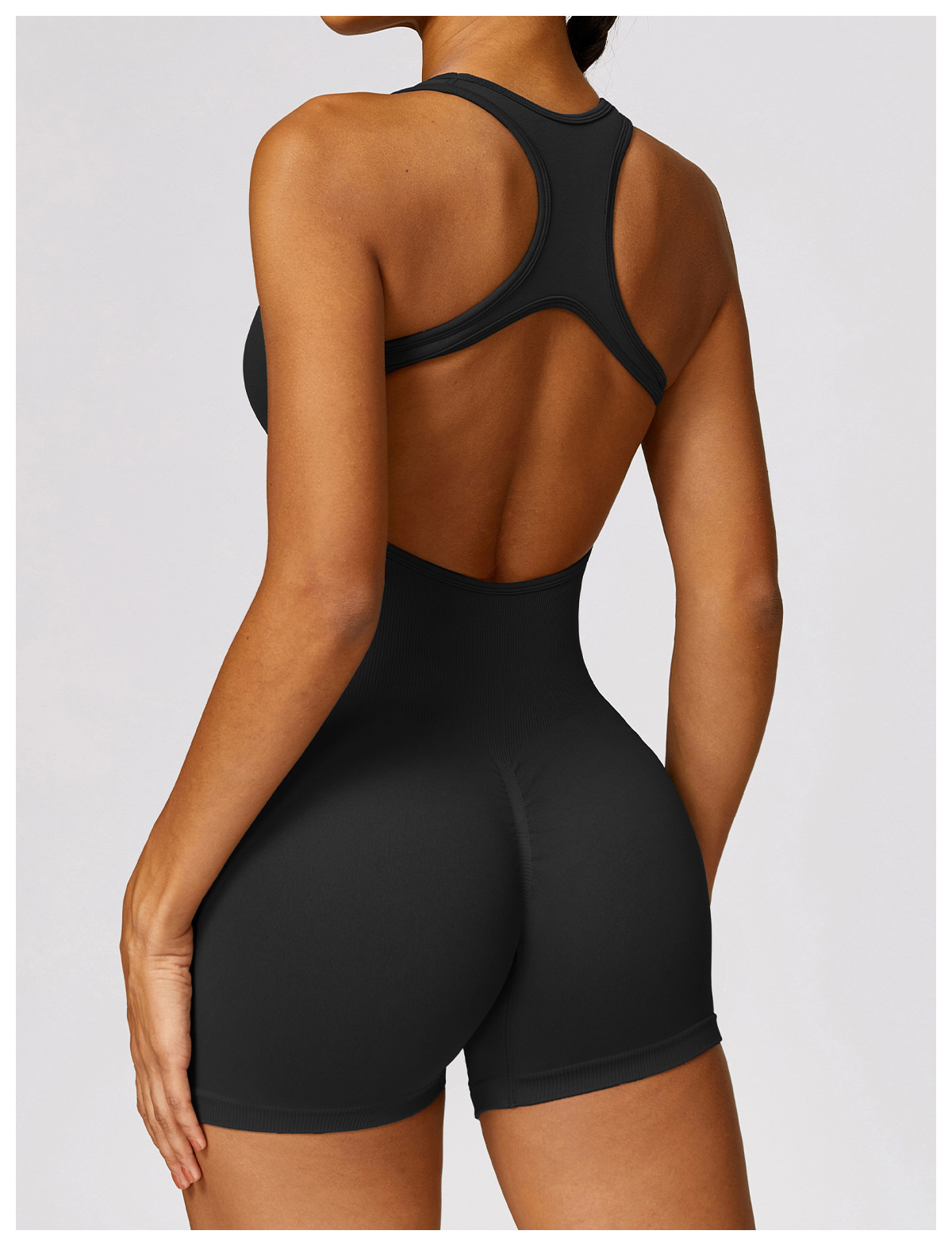 Seksi geri tulum spor seti kad - Yoga Fitness Jumpsuit incelemesi ve fiyatı