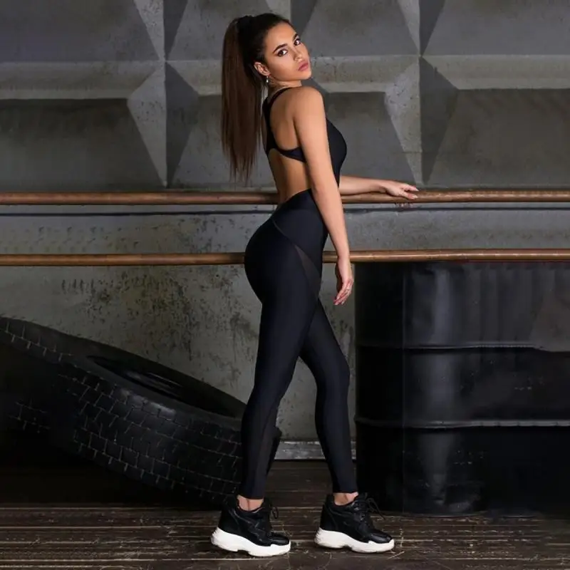 Oshoplive kadın Siyah Bodycon  - Yoga Fitness Jumpsuit incelemesi ve fiyatı