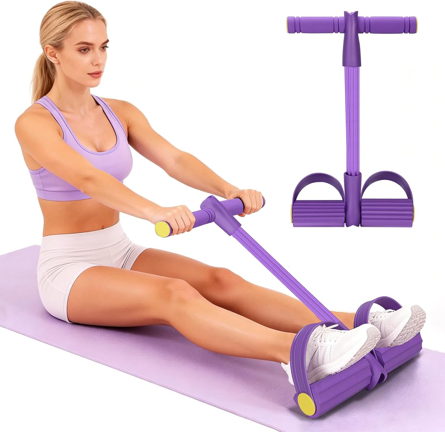 4 Tüplü Direnç Bandı Çok Fonks - Yoga Fitness Stretching Strap incelemesi ve fiyatı